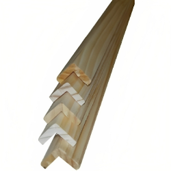 Alexandria Moulding 0W204-20096C1 Solid Pine Moulding, Outside Corner, 1-5/16 x 1-5/16-In. x 8-Ft.