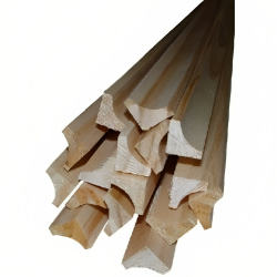 Alexandria Moulding 00106-20096C1 Solid Pine Moulding, Cove Moulding, 0.75 x 0.75-In. x 8-Ft.