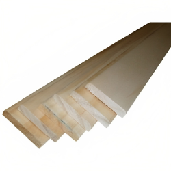 Alexandria Moulding 0W142-20096C1 Solid Pine Moulding, Screen, 0.25 x 0.75-In. x 8-Ft.