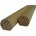 Alexandria Moulding 0W231-20144C1 Hand Rail, Solid Pine, 1-1/2 x 1-1/16-In. x 12-Ft.