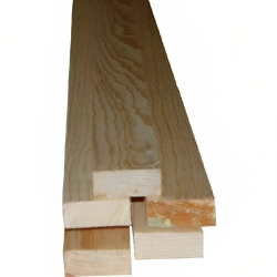 Alexandria Moulding 0W254-20096C1 Solid Pine Moulding, 0.5 x 0.75-In. x 8-Ft.