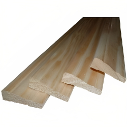 Alexandria Moulding 0W327-20084C1 Solid Pine Casing, Ranch Trim, 11/16 x 2.25-In. x 7-Ft.