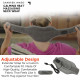 Allstar Innovations CWT18004 Sharper Image, Calming Heat Massaging Neck Wrap