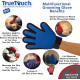 Allstar Innovations PKB08124 True Touch, 2-Sided Pet De-Shedding & Hair Removal Glove