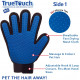 Allstar Innovations PKB08124 True Touch, 2-Sided Pet De-Shedding & Hair Removal Glove
