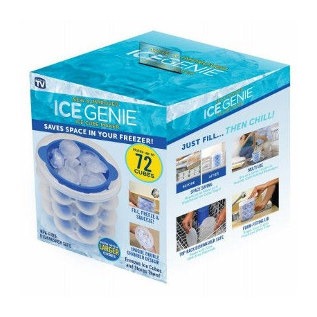 Allstar Innovations CG061112 As Seen On TV, Ice Genie, Ice Cube Maker, Space-Saver Design