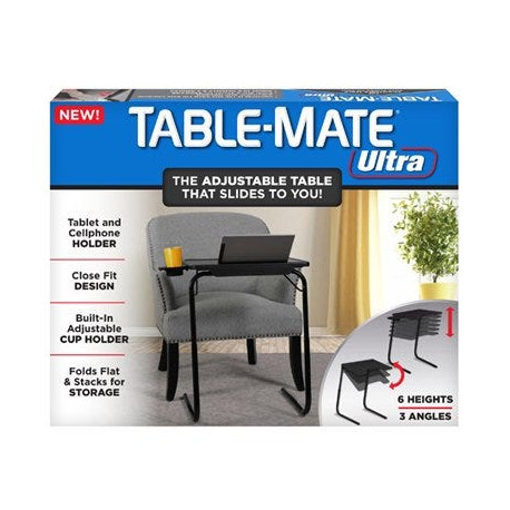 Allstar Innovations TM431104 Table Mate Ultra, Folding Tray Table