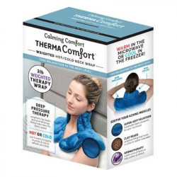 Allstar Innovations TC011106 Calming Comfort, ThermaComfort, Weighted Hot/Cold Neck Shoulder Wrap