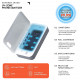 Allstar Innovations PST01106 Sharper Image, UV Zone Rechargeable UV Phone Sanitizer