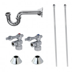 Kingston Brass CC4310 Trimscape Traditional Plumbing Sink Trim Kit w/ P Trap for Lavatory & Kitchen