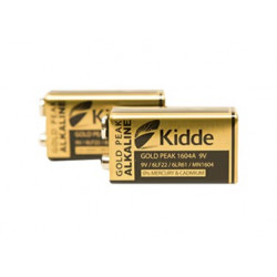 Kidde RB Power Supplies 9V Alarm Replacement Batteries