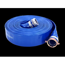 Abbott Rubber HA3853003 PVC Pump Discharge Hose, Blue, 50-Ft.
