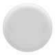 ABB Installation Products CPC4WH White Round Ceiling Box Cover