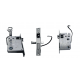 Gaab Locks R750-04 Electronic Keyless Smart Mortise Door Lock, Fingerprint, Digital Pad & Encrypted Key