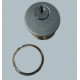 Gaab Locks R352 Brass Single Mortise Cylinder + 1 Steel Cylinder Ring