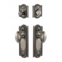 Grandeur Parthenon Plate w/ Eden Prairie Knob & Matching Deadbolt