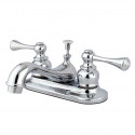 Kingston Brass GKB60 Water Saving Vintage Centerset Lavatory Faucet w/ Lever Handles