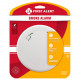 Ademco 1039772 Slim Battery-Operated Photoelectric Smoke Alarm