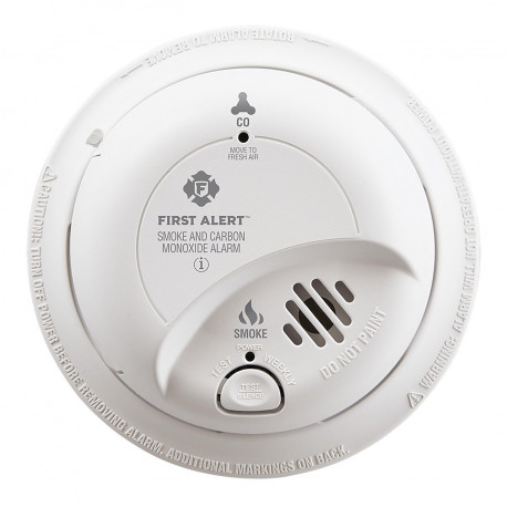 Ademco SC9120B Smoke and Carbon Monoxide Alarm w/Battery Backup