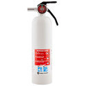 Resideo REC5 Rechargeable Recreation Fire Extinguisher UL Rated 5-B:C (White)