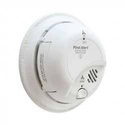Ademco 1039807 Smoke & Carbon Monoxide Alarm, Hardwired w/10-Year Battery Backup