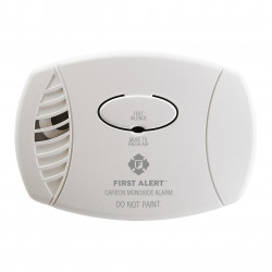 Ademco 1040960 Carbon Monoxide Alarm, Plug In w/Battery Backup, 12-Pk.