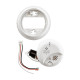 Ademco SC9120B6CP Hardwired Smoke & Carbon Monoxide Alarm w/Battery Backup, 6-Pk.