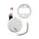 Ademco 7010B6CP Hardwired Photoelectric Smoke Alarm with Battery Backup 6-Pk.