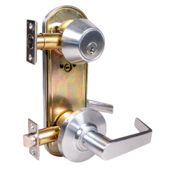 PDQ CL Series Grade 2 Standard Duty Inter-Connected Lock, Non Keyed-Passage Lever with Deadbolt Indicator