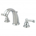 Kingston Brass KB988FL Royale Two Handle 8" to 16" Widespread Lavatory Faucet w/ Retail Pop-up