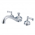 Kingston Brass KS333 Royale Two Handle Roman Tub Filler