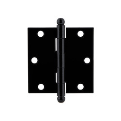Ageless Iron 600013 3.5" Residential Duty Ball Tip Hinge w/ Square Corners