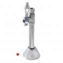 Kingston Brass CC8325 Vintage Straight Stop w/ 1/2" Sweat, 3/8" OD Compression Angle w/ straight shut off valve