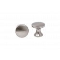 Pride Decor K-810.SN Mini Mushroom Knob, 25mm Dia, H24.4mm with 1-1/4" Screw