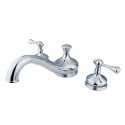 Kingston Brass KS333 Vintage Two Handle Roman Tub Filler