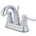 Kingston Brass KS861 Concord Two Handle Centerset Lavatory Faucet w/ Brass Pop-Up