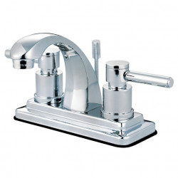 Kingston Brass KS464 Concord Two Handle 4" Centerset Lavatory Faucet w/ lever handles