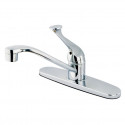 Kingston Brass KB572SN Chatham Single Handle Kitchen Faucet w/ single lever