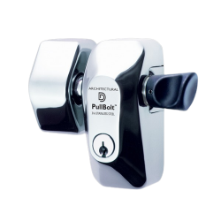 D&D FPBSS PullBolt Security Latch, 316 Stainless Steel