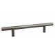 Pride Decor P-108H.SS Bar Pull 8" OL x 128mm CC x 12mm H35 Hollow Stainless Steel