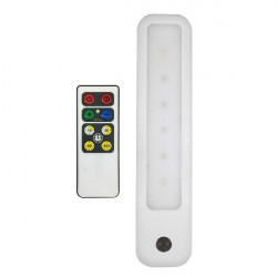Amertac-Westek LW1204W-T1 Low-Profile Bar Light With Remote, White