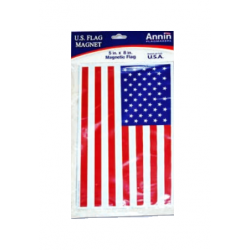 Annin Flagmakers 177624 U.S. Flag Magnet, 5 x 8-in.