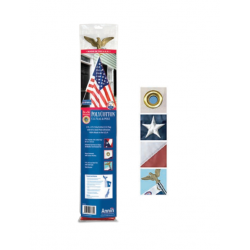 Annin Flagmakers 011320R U.S. Flag Kit, Poly/Cotton, 3 x 5-ft.
