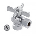 Kingston Brass CC3310 Millennium 3/8" FIP X 3/8" OD Compression Angle Valve