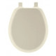 BEMIS Mfg. Co. 41EC Round Molded Wood Toilet Seat, Easy-Clean & Change Hinge, STA-TITE