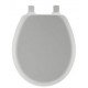BEMIS Mfg. Co. 41EC Round Molded Wood Toilet Seat, Easy-Clean & Change Hinge, STA-TITE