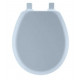 BEMIS Mfg. Co. 41EC Round Molded Wood Toilet Seat, Easy-Clean & Change Hinge, STA-TITE