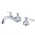 Kingston Brass KS333 Heritage Two Handle Roman Tub Filler