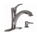 American Standard 9015.101.002 Mesa Pull-Out Kitchen Faucet With Soap Dispenser, Chrome
