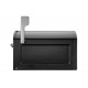 Architectural Mailboxes 950020B-10 Centennial Post-Mount Mailbox, Black, Extra Large